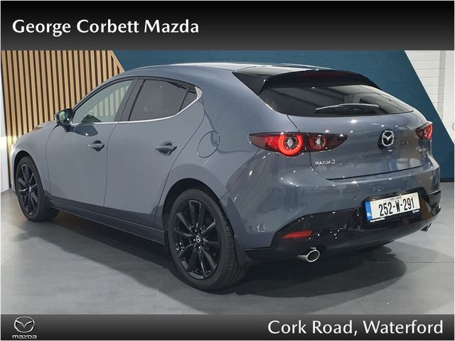 Image for 2025 Mazda Mazda3 2.5L e-SkyactivG 137PS 6AT FWD Homura - Demo (From €132 per week)