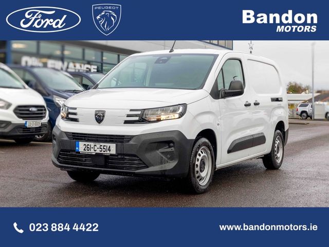 Image for 2026 Peugeot Partner 2026 Pre Reg offer PARTNER PROF PLUS 1.5 HDI 100