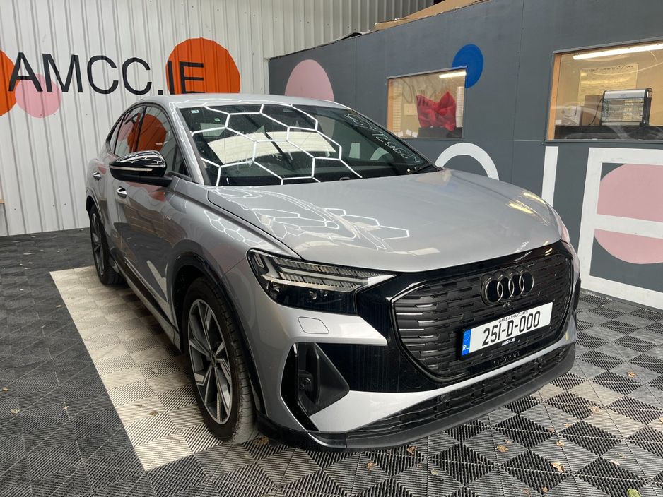 Image for 2025 Audi Q4 e-tron 2025 AUDI Q4 SPORTBACK E-TRON 45 S LINE AUTOMATIC/ PARKING CAMERA/ ELETRIC MEMORY, HEATED & LEATHER SEATS AND MORE