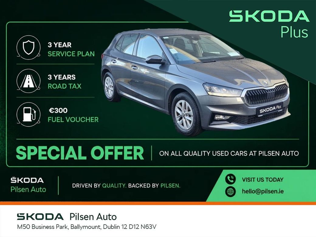 Image for 2025 Skoda Fabia (77) FABIA SELECTION 1.0MPI 80HP
