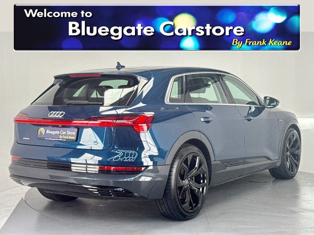 Image for 2021 Audi e-tron TECHNIK 50 QUATTRO**NEW 22" ALLOYS** BLACK LEATHER INTERIOR**FRONT HEATED SEATS**DIGITAL DASH**TOUCH SCREEN MEDIA DISPLAY**APPLE CARPLAY**REVERSE CAMERA**PARKING SENSORS**FINANCE AVAILABLE**