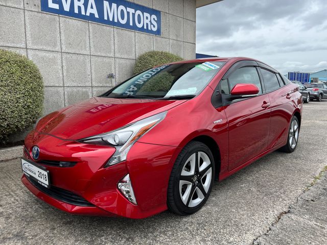 Image for 2018 Toyota Prius TOURING SELECTION AUTOMATIC HYBRID 1.8 PETROL //HIGH SPEC//FULL LEATHER//HEAD UP DISPLAY//LOW MILES// 