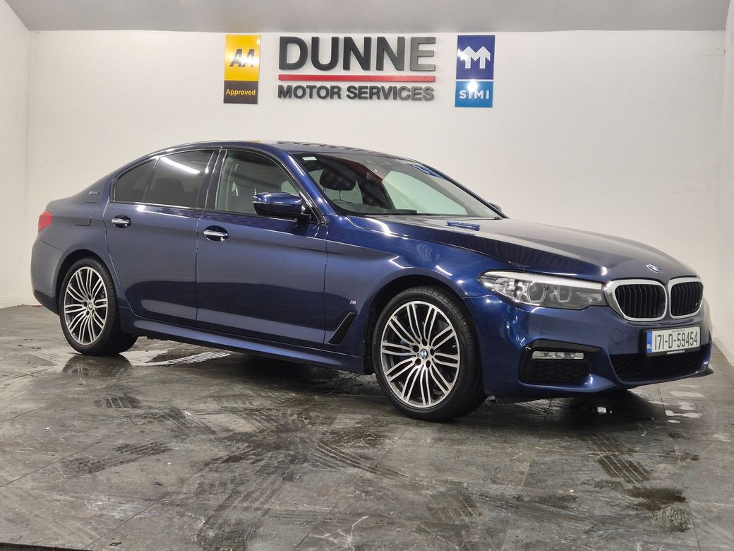 Image for 2017 BMW 5 Series 530 E G30 M Sport 4DR AUTO**SAT NAV**ELECTRIC HEATED SEATS**19" DIAMOND CUT ALLOY WHEELS**TWO KEYS**NCT**WARRANTY AVAILABLE**FINANCE AVAILABLE