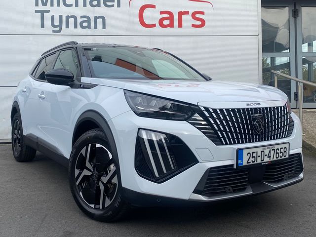 Image for 2025 Peugeot 2008 EV GT Line, 54kwh 154bhp Auto, Black Roof, Privacy Glass, 17" Alloys, Reverse Camera, CarPlay, Cruise Control