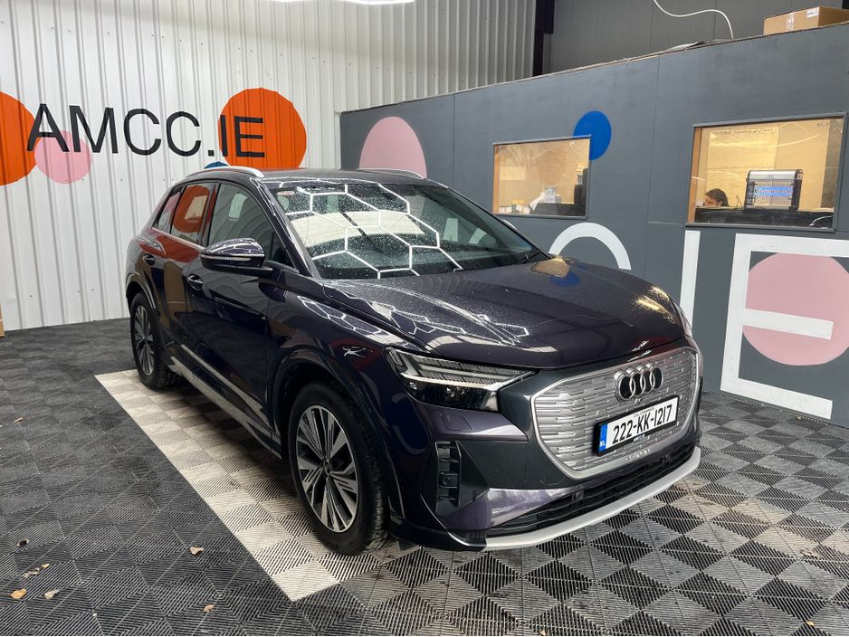 Image for 2022 Audi Q4 e-tron €27950 2022 AUDI Q4 E-TRON 40 ADVANCED AUTOMATIC / CRUISE CONTROL / 360° CAMERA / HEATED SEATS / PADDLE SHIFTERS / AMBIENT LIGHTS / APPLE CARPLAY