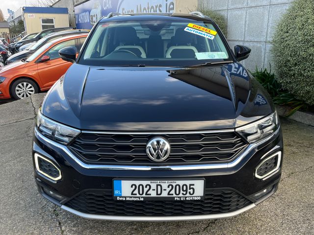 Image for 2020 Volkswagen T-Roc AUTOMATIC SPORT 2.0 TDI DIESEL 150BHP //PANORAMIC GLASS ROOF//KEYLESS ENTRY//SAT NAV//IRISH CAR//