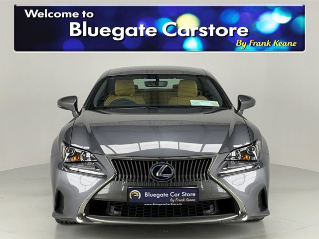 Image for 2018 Lexus RC 300h RC300H EXECUTIVE 2DR AUTO**TAN LEATHER**HEATED SEATS**REAR CAMERA**MULTI-FUNC STEERING WHEEL**PHONE CONNECTIVITY**ISOFIX**FINANCE AVAILABLE**