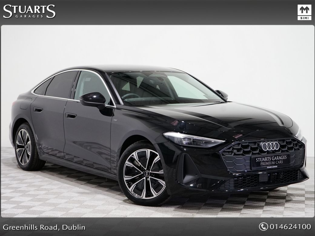 Image for 2025 Audi A5 NEW MODEL *ONLY 400KM* AUDI A5 SPORTBACK QUATTRO TFSIe SE TECHNIK: MYTHOS BLACK METALLIC 25.9kw BATTERY GIVING 110KM OF EV RANGE 