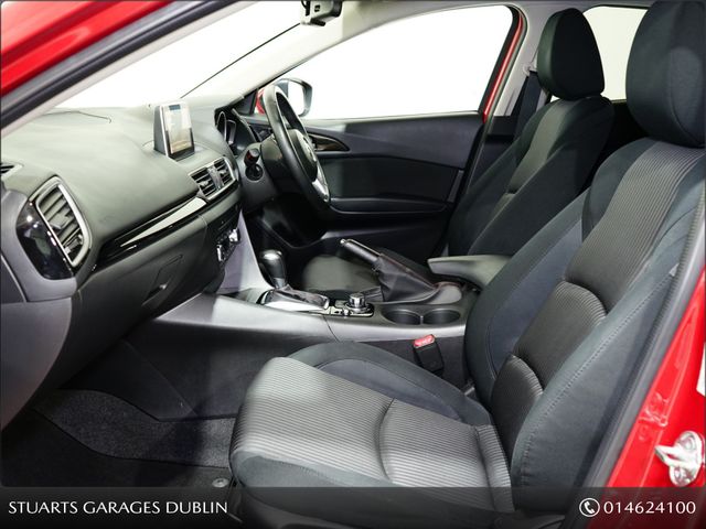 Image for 2016 Mazda Mazda3 2.0 SKYACTIV G SE-L NAV AUTO*SAT NAV, HEATED SEATS, LED LIGHTS, AUTO LIGHTS & WIPERS, B/T, REAR SENSORS, CLIMATE CONTROL, PWR FOLD AND ELECTRIC MIRRORS, 4 ELECTRIC WINDOWS, CRUISE CONTROL, KEYLESS S