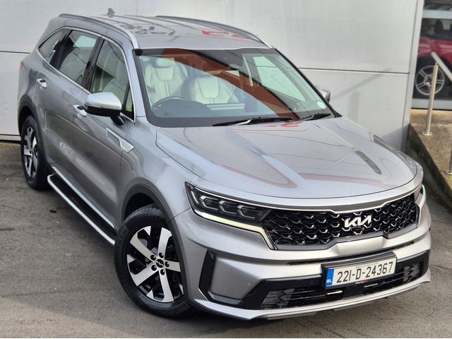 Image for 2022 Kia Sorento 2.2 Diesel K3 2WD 7 Seat Auto, Beige Leather Heated Seats, 19" Alloys, Adaptive Cruise Control, Side Steps - First Reg in April 2022 - Trade in Price €38, 999