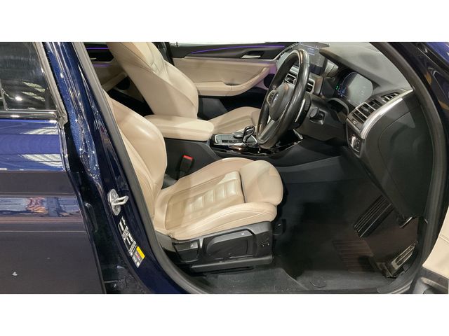 Image for 2022 BMW X3 30E M SPORT (PRO PACK / OYSTER LEATHER) X-DRIVE AUTOMATIC **ONE OWNER / TOP SPEC / 20" ALLOYS / APPLE CARPLAY / ADAPTIVE LED HEADLIGHTS / BMW M SEATBELTS / ELECTRIC BOOTLID /REVERSE CAMERA / SAT NAV**