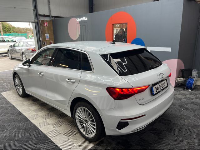 Image for 2024 Audi A3 €32950! 2024 AUDI A3 LEATHER 30TFSI SPORTBACK ADVANCED 1.0 AUTOMATIC / CRUISE CONTROL / REVERSE CAMERA / ELECTRIC HEATED SEATS / APPLE CARPLAY
