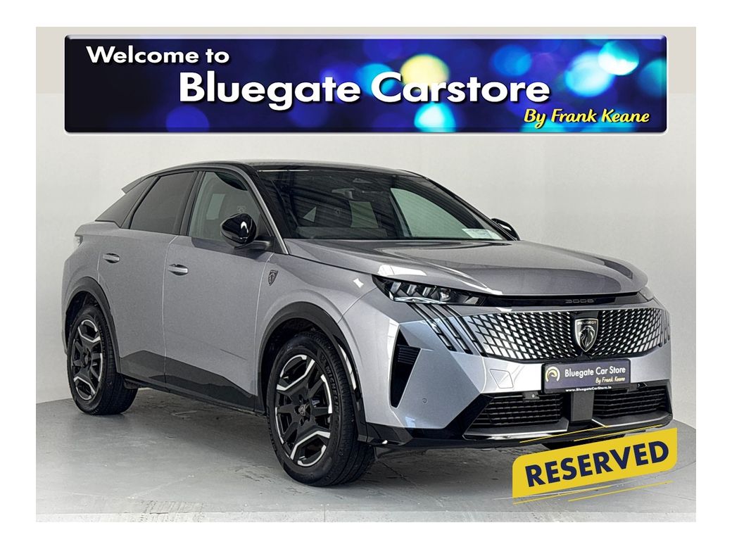 Image for 2025 Peugeot 3008 GT EV**DIGITAL DASH**TOUCH SCREEN MEDIA**APPLE CAR PLAY**HEATED SEATS**HEATED STEERING WHEEL**ELECTRIC TAILGATE**CRUISE CONTROL**MULTIFUNCTIONAL STEERING WHEEL**REVERSE CAMERA**PARKING SENSORS**