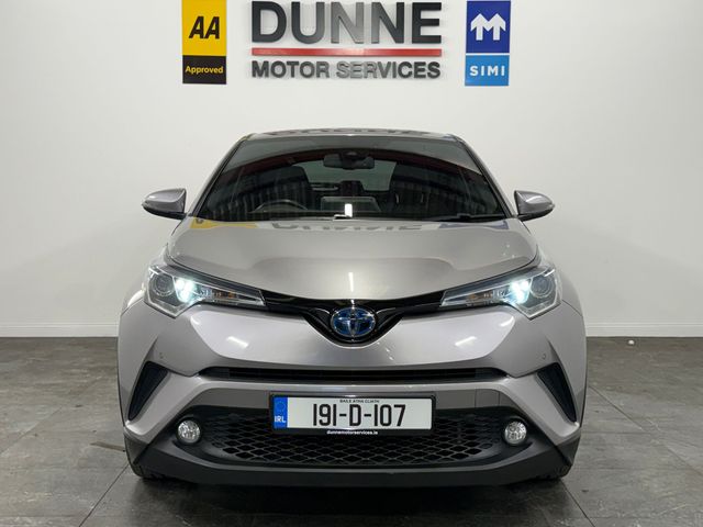 Image for 2019 Toyota C-HR **HYBRID SOL **2 KEYS **18'' DIAMOND CUT WHEELS **10 IRISH SERVICE HISTORY **LANE ASSIST **BLIND SPOT SENSORS **REVERSING CAMERA **TOUCHSCREEN RADIO **FRONT AND REAR PARKING SENSORS **