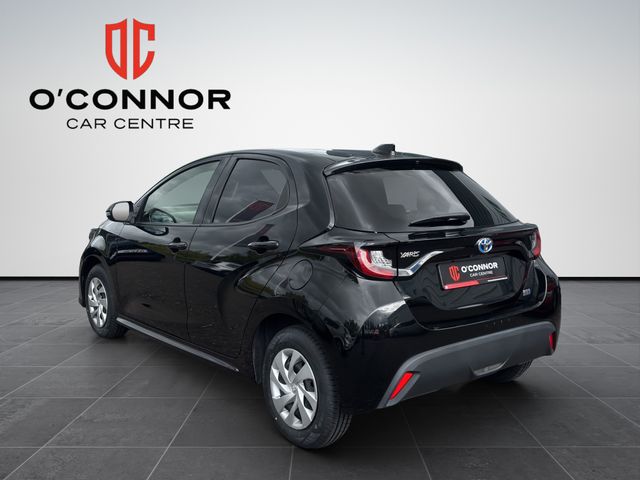Image for 2021 Toyota Yaris Black, hybrid and easy on fuel — this Yaris just makes sense.