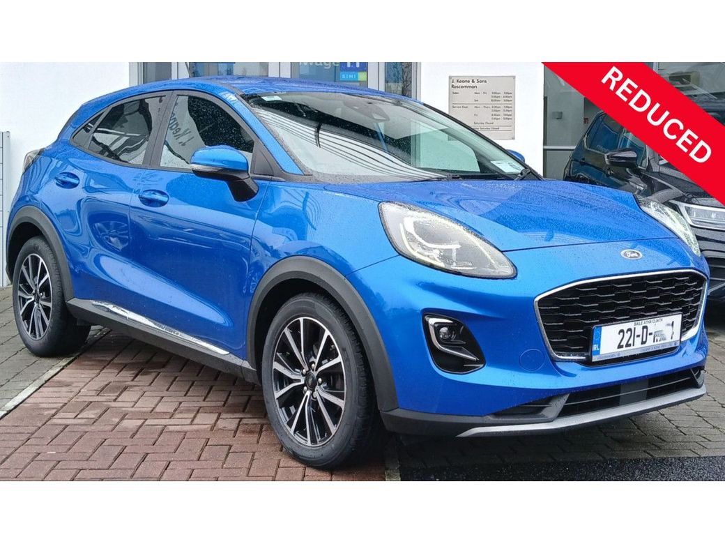 Image for 2022 Ford Puma 1.0L EcoBoost mHEV 125PS Titanium **PARKING SENSORS, SAT NAV, BLUETOOTH**