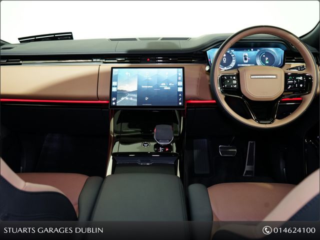 Image for 2025 Land Rover Range Rover *IRISH CAR* P460e DYNAMIC SE: CARPATHIAN GREY PREMIUM METALLIC, CARAWAY LEATHER, TILT AND SLIDE SUNROOF, SV 23” FORGED ALLOYS WITH CARBON INSERTS