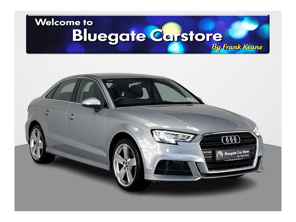Image for 2020 Audi A3 LIMOUSINE SAL 30 TDI 116HP SE**MULTIFUNCTIONAL STEERING WHEEL**HALF LEATHER INTERIOR**DIGITAL MEDIA DISPLAY**BLUETOOTH**ELECTRIC HANDBRAKE**PARKIG SENSORS**S LINE EXTERIOR PACK**FINANCE AVAILABLE**