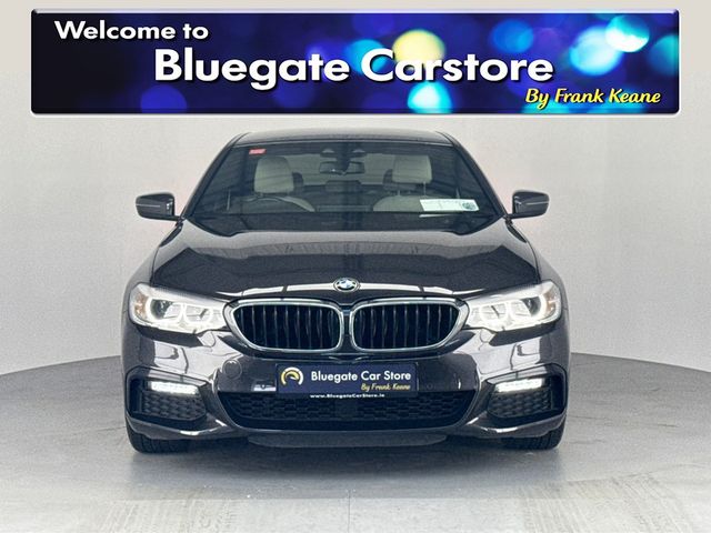 Image for 2019 BMW 5 Series 530E IPERFORMANCE HYBRID M SPORT AUTO**FRONT HEATED ELECTRIC SEATS**CREAM LEATHER INTERIOR**HARMON KARDON SOUND SYSTEM**MEDIA DISPLAY**REVERSE CAMERA**PARKING SENSORS**DRIVE MODES**