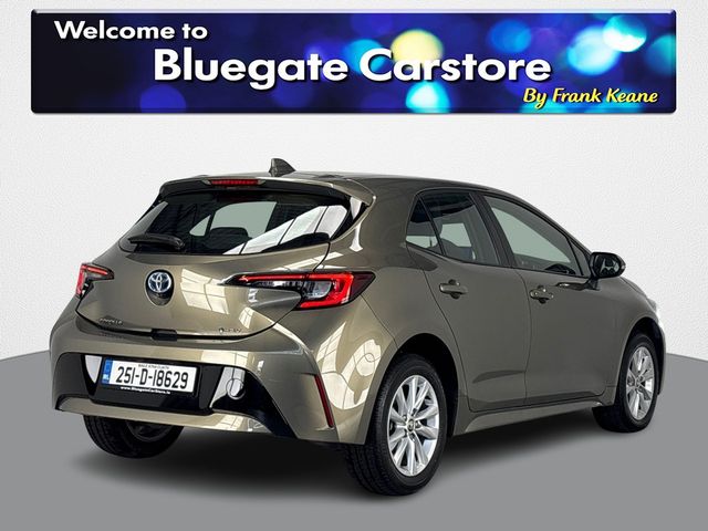Image for 2025 Toyota Corolla HB LUNA**MULTIFUNCTIONAL STEERING WHEEL**DIGITAL DASH**DUAL CLIMATE CONTROL**BLACK CLOTH INTERIOR**REVERSE CAMERA**TOUCH SCREEN MEDIA DISPLAY**KEYLESS START**DRIVE MODES**ELECTRIC HANDBRAKE**