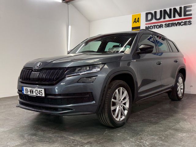 Image for 2019 Skoda Kodiaq **7 SEATS **4X4 **PAN SUNROOF **HALF LEATHER HALF ALCANTARA BUCKET STYLE SEATS **TOUCH SCREEN BLUETOOTH RADIO **MULTI DRIVE MODES **APPLE CARPLAY / ANDROID AUTO **FULLY ELECTRIC MEMORY HEATED SEATS **