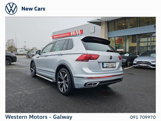 Image for 2022 Volkswagen Tiguan R Line 2.0 Tdi 150 Bhp, Fully Loaded, Panoramic Roof, Side Skirts, Elec Bootlid, Upgrade Alloys, Upgrade LED Lights, Rear Camera + much more