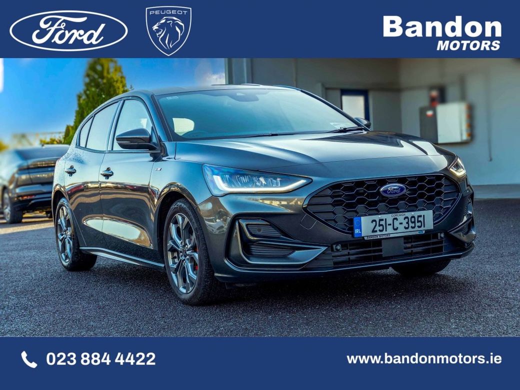 Image for 2025 Ford Focus 2025 Ford Focus ST-Line Low Mileage X 1.0L EcoBoost 125PS mHEV