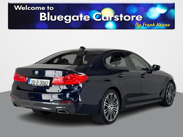 Image for 2020 BMW 5 Series E G30 M SPORT 4DR AUTO**BLACK LEATHER**ELECTRIC SEATS**HEATED SEATS**AUTOMATIC LIGHTS**AUTOMATIC WIPERS**APPLE CARPLAY ANDRIOD AUTO**MULTIFUNCTIONAL STEERING WHEEL**FRONT AND REAR SENSORS**