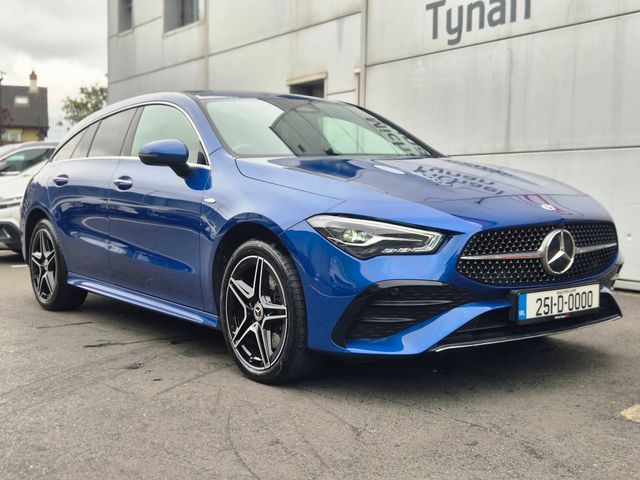 Image for 2025 Mercedes-Benz CLA Class 250e AMG Line Exe Auto Estate, 18" Alloys, Privacy, 1/2 Leather, Heated Seats, Camera, Parking Sensors, Climate - First Reg in January 2025. Trade in Price €37, 999