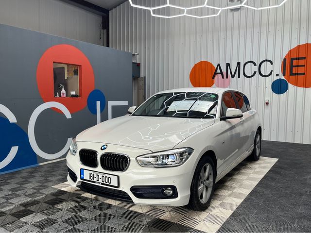 Image for 2018 BMW 1 Series €18950 BMW 1 SERIES AUTOMATIC 118D SPORT / REVERSE CAMERA 