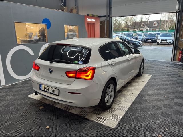 Image for 2018 BMW 1 Series 2018 BMW 1 SERIES 118I 1.5L PETROL / 77K KMS / CRUISE CONTROL, REVERSE CAMERA & MORE