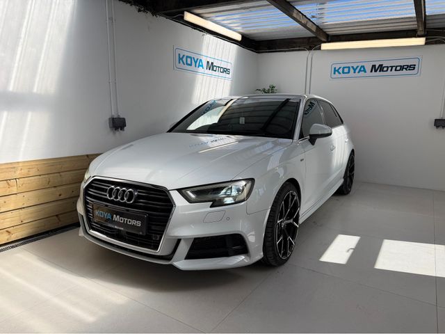 Image for 2017 Audi A3 1.4 TFSI S LINE PRO EDITION PETROL AUTOMATIC // VIRTUAL DASH // HALF LEATHER // PARK ASSIST W/ REVERSING CAMERA // FACTORY BLACK EDITION // FLAT BOTTOM STEERING WHEEL // UPGRADED AUDI SPORT ALLOYS