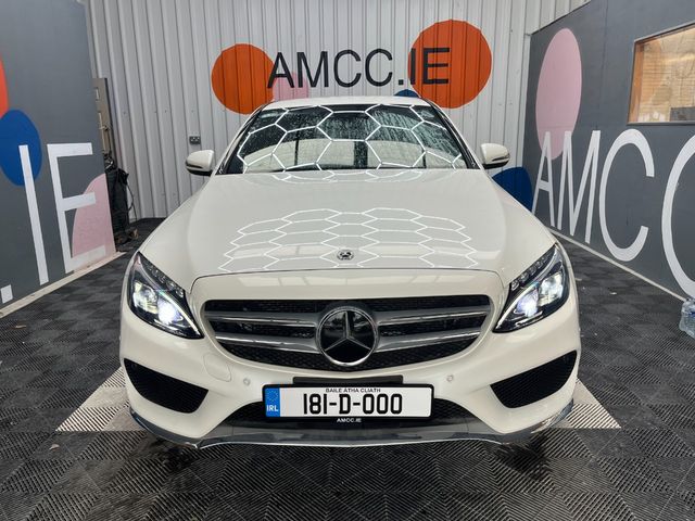 Image for 2018 Mercedes-Benz C Class 2018 MERCEDES-BENZ C220D LAUREUS EDITION 2.2 AUTOMATIC / CRUISE CONTROL / PARKING CAMERA / ELECTRIC MEMORY & HEATED SEATS / PADDLE SHIFTERS / AMBIENT LIGHTS AND MORE