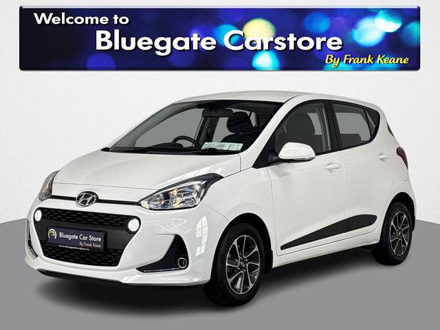 Image for 2019 Hyundai i10 DELUXE**MULTIFUNCTIONAL STEERING WHEEL**AIR CONDITIONING**ELECTRIC MIRRORS**BLACK/BLUE CLOTH INTERIOR**ISOFIX**FINANCE ARRANGED**
