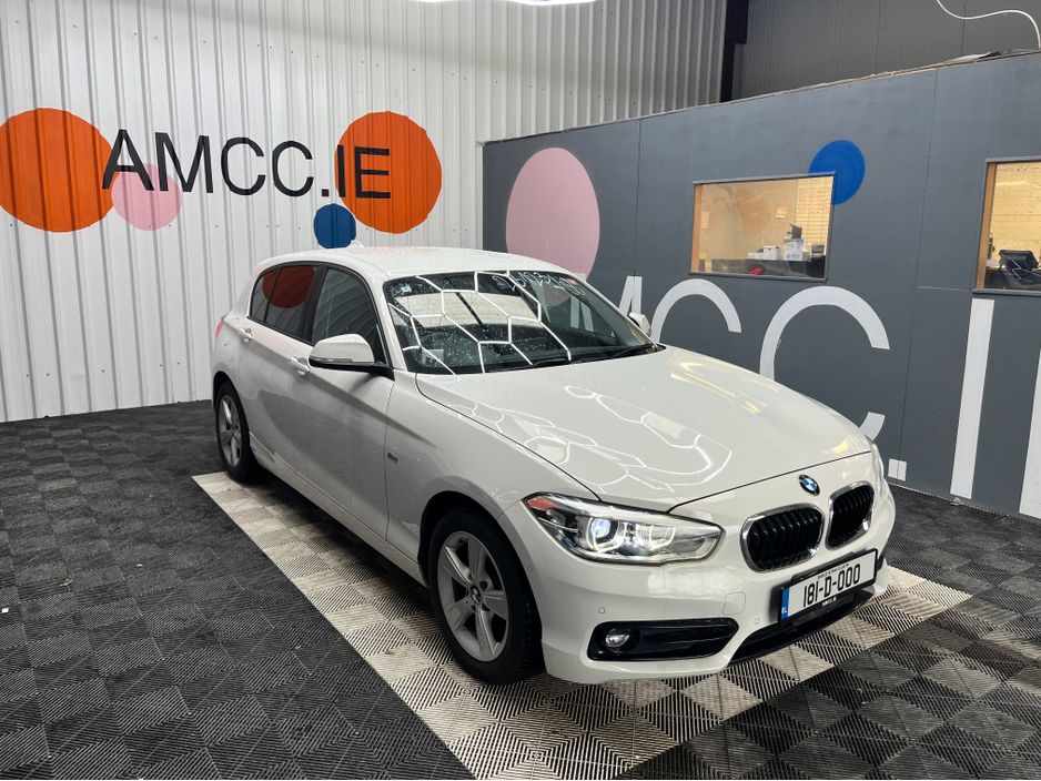 Image for 2018 BMW 1 Series €16950 2018 BMW 118D SPORT 2.0 AUTOMATIC / CRUISE CONTROL / REVERSE CAMERA AND MORE