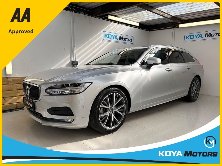 Image for 2019 Volvo V90 2.0 D4 MOMENTUM DYNAMIC PLUS 190 BHP DIESEL AUTOMATIC // FULL HEATED LEATHER // REVERSING CAMERA // CRUISE CONTROL // LANE ASSIST // APPLE CARPLAY // UPGRADED POLESTAR SPORT ALLOYS // PRIVACY PACK