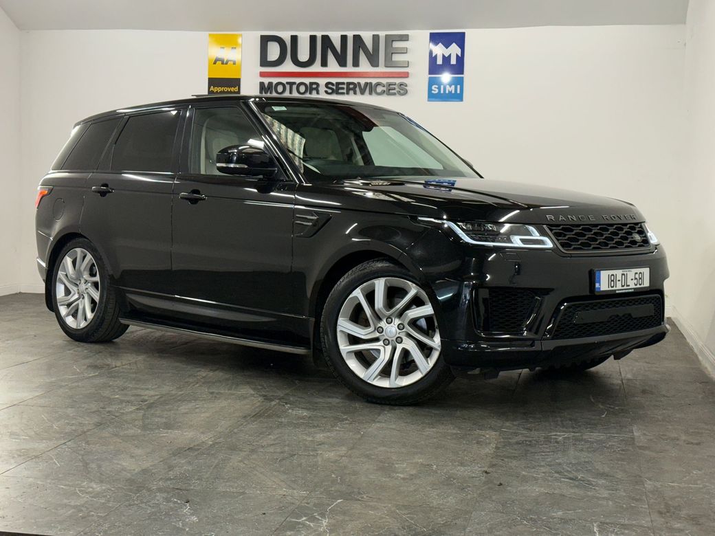 Image for 2018 Land Rover Range Rover Sport **3.0 TDV6**NEW FACELIFT MODEL**DYNAMIC HSE**DIGTAL DASH**DIGTAL HEATER CONTROLS**TOUCH SCREEN MEDIA**PAN ROOF**ANDROID/APPLE CAR PLAY**LED HEADLAMPS**SIDE STEPS**MEMORY SEATS DRIVER AND PASSANGER SID