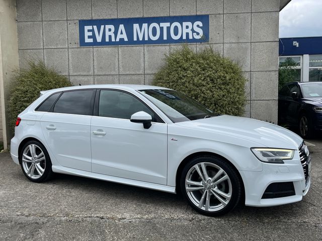 Image for 2020 Audi A3 S-LINE HATCHBACK AUTOMATIC 1.4 PETROL //HIGH SPEC//LOW MILES//HALF LEATHER HEATED SEATS//REVERSE CAMERA//KEYLESS ENTRY//ADAPTIVE CRUISE CONTROL//