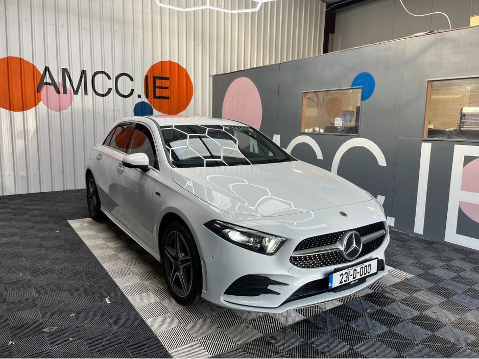 Image for 2023 Mercedes-Benz A Class €35950 2023 MERCEDES-BENZ A250E 1.4 AUTOMATIC / CRUISE CONTROL / REVERSE CAMERA / PADDLE SHIFTERS / AMBIENT LIGHTS AND MORE