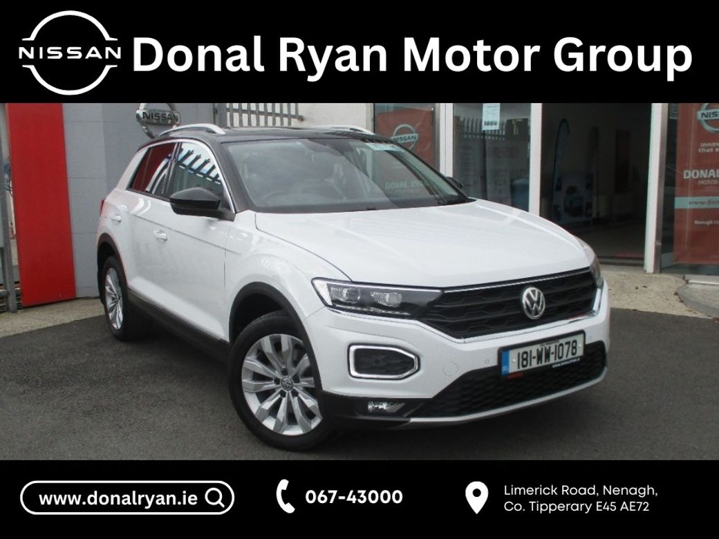 Image for 2018 Volkswagen T-Roc SPORT 1.5 TSI MANUAL 6SPEED FWD 150HP 5 5DR