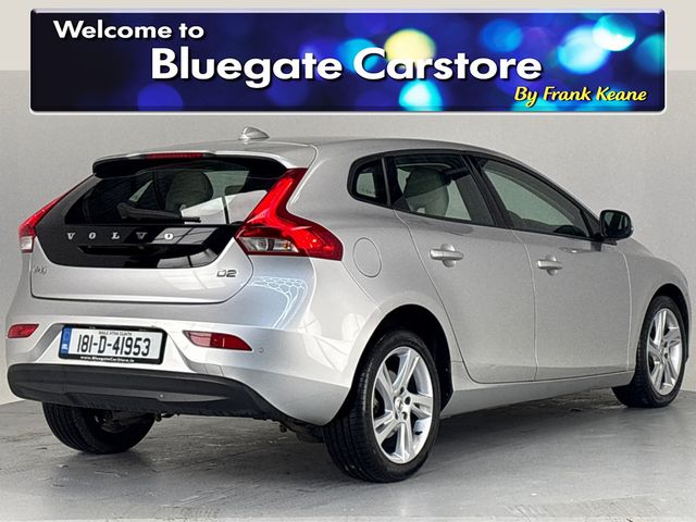 Image for 2018 Volvo V40 D2 MOMENTUM AUTO**REVERSE CAMAERA**PARKING SENSORS**CRUISE CONTROL**MULTIFUNCTIONAL STEERING WHEEL**BLUETOOTH MEDIA**CREAM LEATHER INTERIOR**AIR CONDITIONING**SEMI DIGITAL DASH**ISOFIX**
