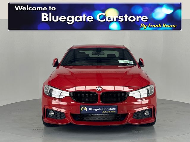 Image for 2017 BMW 4 Series D F32 M SPORT NEW 19"ALLOYS**HARMON/KARDON**BLACK LEATHER INTERIOR**HEATED SEATS**CRUISE CONTROL**FRONT & REAR PARKING SENSORS**TINTED WINDOWS**DRIVE MODE SELECTION**HISTORY CHECKED**FINANCE ARRANGED*