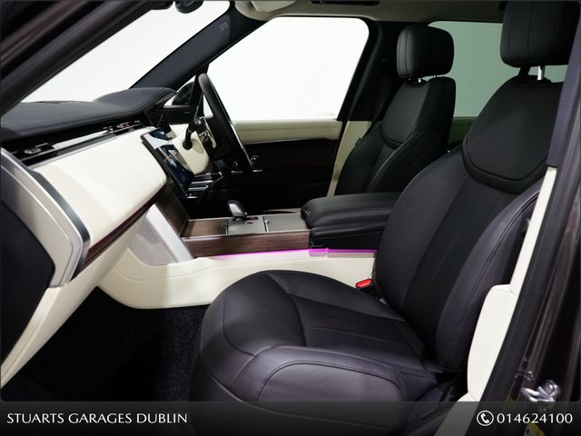 Image for 2025 Land Rover Range Rover P460E SE, SHADOW EXTREIOR PACK, 22” ALLOYS, CHARENTE GREY METALLIC, EBONY AND IVORY INTERIOR, 20 WAY COMFORT SEATS, SOFT CLOSE DOORS, PANORAMIC GLASS ROOF