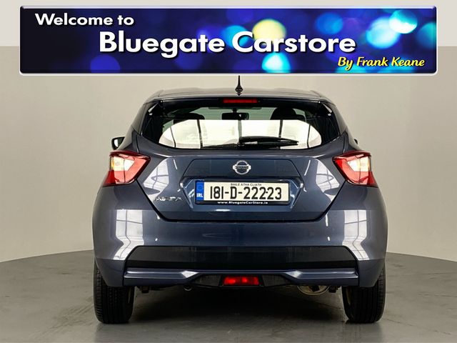 Image for 2018 Nissan Micra 1.0 S 4DR**SEMI DIGITAL DASH**BLACK CLOTH INTERIOR**AIR CONDITIONING**ELECTRIC WINDOWS**ELECTRIC MIRRORS**ISOFIX**FINANCE AVAILABLE**HISTORY CHECKED**NCT 02/26**