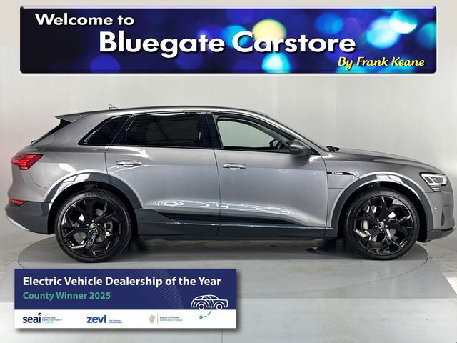 Image for 2020 Audi e-tron 50E TECHNIK QUATTRO**BLACK LEATHER INTERIOR**FRONT HEATED SEATS**DUAL CLIMATE CONTROL**TOUCH SCREEN MEDIA DISPLAY**REVERSE CAMERA**APPLECARPLAY**SATNAV**ELECTRIC TAILGATE**KEYLESS START**22"ALLOYS