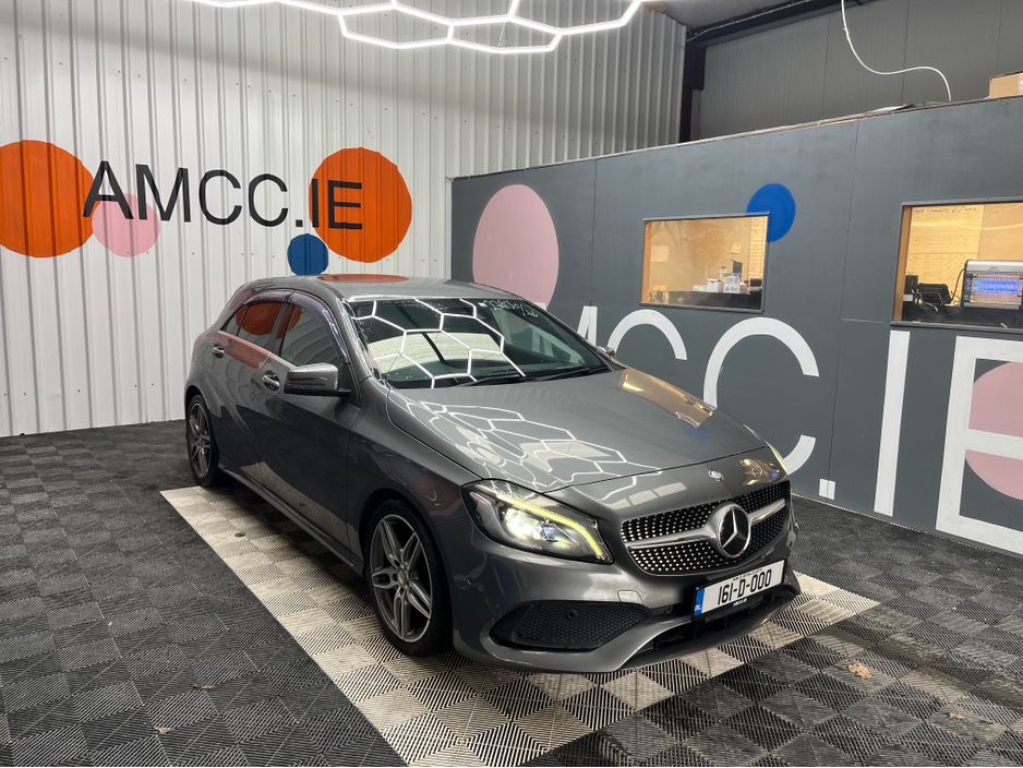 Image for 2016 Mercedes-Benz A Class €15950 2016 MERCEDES-BENZ A180 SPORTS 1.6 AUTOMATIC / CRUISE CONTROL / REVERSE CAMERA / ELECTRIC MEMORY & HEATED SEATS / PADDLE SHIFTERS