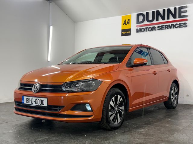 Image for 2018 Volkswagen Polo **COMFORT LINE**AUTOMATIC**DIAMOND CUT ALLOYS**APPLE/ANDROID CARPLAY**2 KEYS**FACTORY TINTED WINDOWS**DIGITAL DUAL ZONE CLIMATE CONTROL**CRUISE CONTROL**IRISH RADIO STATIONS**