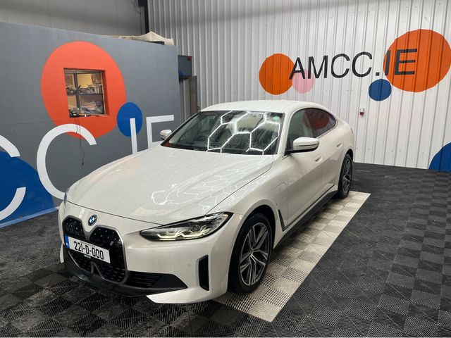 Image for 2022 BMW i4 €34950 2022 BMW I4 EDRIVE 40 99.9% Battery Health! / CRUISE CONTROL / 360° CAMERA / ELECTRIC MEMORY & HEATED SEATS / AMBIENT LIGHTS / APPLE CARPLAY
