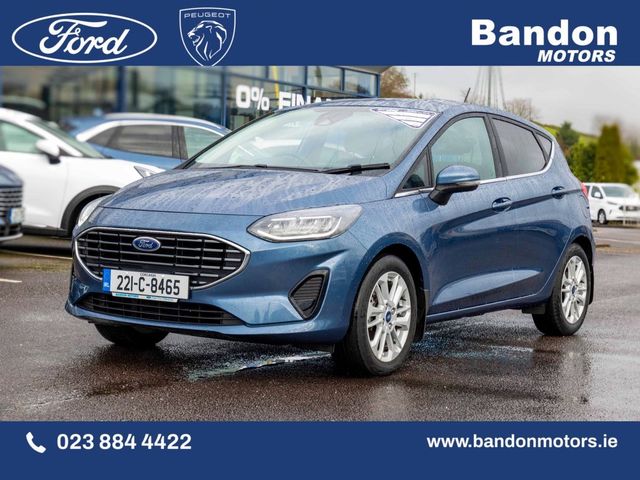 Image for 2022 Ford Fiesta 2022 Ford Fiesta Blue 1.0T EcoBoost 100PS Titanium
