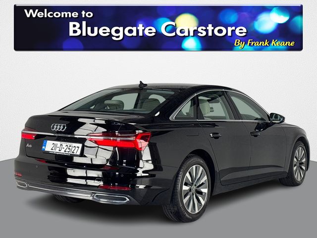 Image for 2021 Audi A6 LIMOUSINE 40 TDI 204BHP SE**CREAM LEATHER INTERIOR**FRONT HEATED SEATS**PARKING SENSORS**TOUCH SCREEN INFOTAINMENT**TOUCH SCREEN CLIMATE CONTROL**KEYLESS START**DRIVE SELECT MODES**FINANCE ARRANGED**